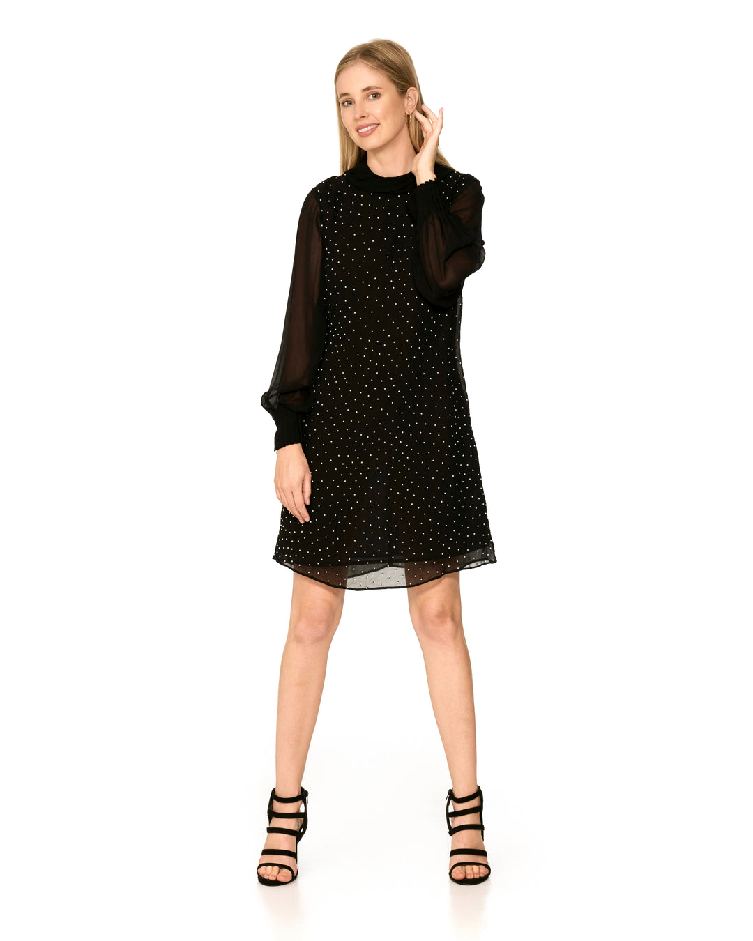 Teres Black Shift Dress